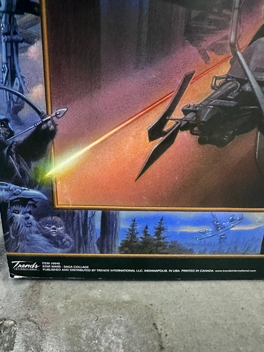 4 Vintage Star Wars Posters
