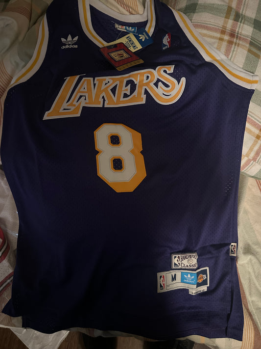 AWESOME KOBE BRYANT #8 NBA JERSEY SEE ITEM DESCRIPTION HARDWOOD CLASSICS