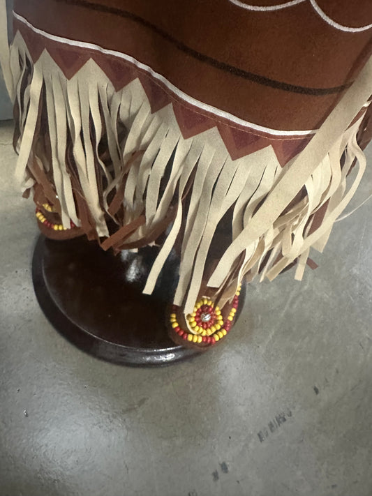 2 American Indian Dolls Porcelain “Midnight” And “South Wind”